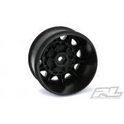 PR2774-03 Raid 2.8\" Zwart 6x30 verwijderbare zeskantwielen voor Stampede / Rustler 2wd & 4wd voor en