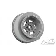 PR2793-05 Slot Mag Drag Spec 2.2\"/3.0\" steengrijze wielen voor Slash 2wd en AE DR10 achter en Slash 