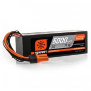 Spektrum 5000mAh 3S 11.1V 100C Smart LiPo, Hardcase IC3 (SPMX50003S100H3)