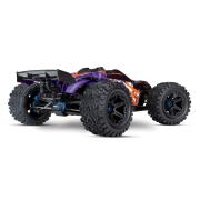 Traxxas E-Revo 2 VXL Brushless 1/8 Elektrische Monster Truck PURPLE met 2.4GHz en TSM TRX86086-4PUR