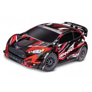 Traxxas Ford Fiesta ST Rally BL-2s - Rood