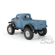 PR3565-00 1946 Dodge Power Wagon Clear Body (SCX24) voor SCX24 JLU (andere SCX24-modellen vereisen A