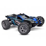 Traxxas Rustler 4X4 BL2-S Brushless 1/10 Stadium Truck  Blauw TRX67164-4BLUE