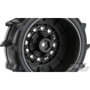 PR1158-10 Sling Shot SC 2.2\"/3.0\" Sand Tires Mounted for Slash 2wd & Slash 4x4 Front or Rear, Mounte