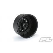 PR2785-03 Raid 2.2\"/3.0\" Black 6x30 Removable Hex SC Wheels for Slash 2wd Rear & Slash 4x4 Front or 