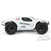 PR3498-15 Pre-Cut Monster Fusion Bash Armor Body (wit) voor Slash 2wd & Slash 4x4 met 2.8\" MT-banden