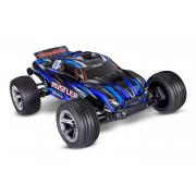 Traxxas Rustler 2WD BL-2S HD Blauw