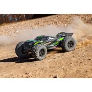 Traxxas Sledge: 1/8 4WD Groen borstelloze elektrische monstertruck met TQi 2,4 GHz traxxas