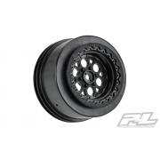 PR2794-03 Showtime + Wide SC / Standard SC 2.2 \"/3.0\" zwarte wielen voor Losi 22S No Prep Drag Car,