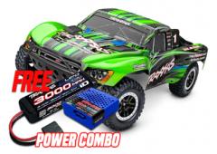 SLASH BRUSHLESS: SCHAAL 1/10 2WD SHORT COURSE RACINGTRUCK TQ 2,4 GHz - GROEN