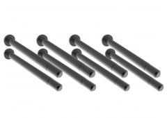 Traxxas TRX10740X Suspension pins, outer (hardened steel), 3x34mm (4), 3x37mm (4)