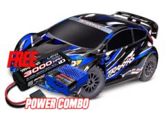 Traxxas Ford Fiesta ST Rally BL-2s - Blauw