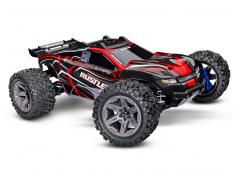 Traxxas Rustler 4X4 BL2-S Brushless 1/10 Stadium Truck  Rood TRX67164-4RED