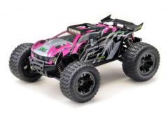 Absima 16020 MINI AT Monster Truggy roze/grijs 4WD RTR, 1:16