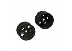 MT Wheel, 4.9" 24mm Hex (1 Pair) ARA510122