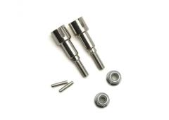 FTX FTX9782 Tracer Metal Rear Wheel Shafts, Pins & M4 Nuts