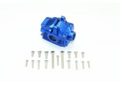 ALUMINUM FRONT GEAR BOX -19PC SET BLUE GPM TRX 1/10 RUSTLER 4X4 HOSS SLASH 4X4 XO-01