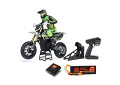 Losi 1/4 Promoto-SM FXR Supermoto Motorcycle RTR Wit compleet met accu en lader LOS-2310