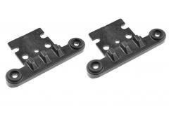 Team Corally C-00180-880 Bumper / Gearbox Cover - Composite - 2 pcs