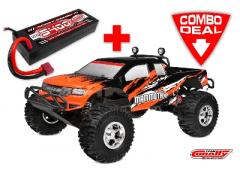 Team Corally MAMMOTH XP Combo met LiPo Battery TC Power Racing 50C 2S 5400mAh