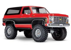 TRAXXAS TRX-4 1979 CHEVROLET BLAZER CLIPLESS CRAWLER RED