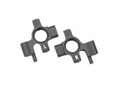 Traxxas TRX10537-GRAY Steering blocks, 6061-T6 aluminum (gray-anodized)