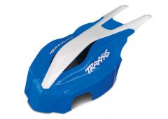 Traxxas TRX7912 Canopy, voorzijde, blauw / wit, Aton