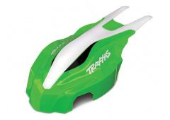 Traxxas TRX7914 Canopy, voorzijde, groen / wit, Aton