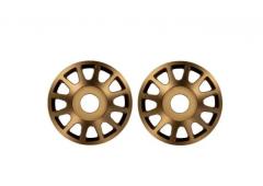 Traxxas  TRX10274-BRNZ Wheel centers, Method Race Wheels 703 Beadlock (6061-T6 aluminum, bronze-anod