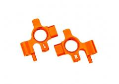 Traxxas  TRX10537-ORNG Steering blocks, 6061-T6 aluminum (orange-anodized)