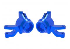 Traxxas 10734-BLUE Steering blocks, 6061-T6 aluminum (blue-anodized)