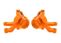 Traxxas 10734-RED Steering blocks, 6061-T6 aluminum (orange-anodized)