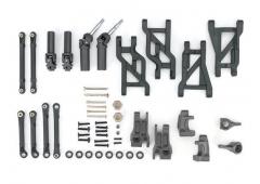 Traxxas Outer Driveline & Suspension Upgrade Kit, extreme heavy duty, gray