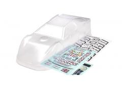 Traxxas TRX10426 Body, Slash Late Model (clear, untrimmed, requires painting)/ decal sheets