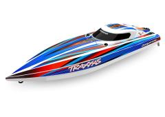 Traxxas TRX106064-4BLUE  Disruptor 4S  High-Performance Boat Blue