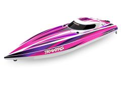 Traxxas TRX106064-4PINK Disruptor 4s High-Performance Boat Pink