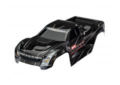 Traxxas TRX10711-BLK Body, Mini Maxx, black (painted, decals applied)