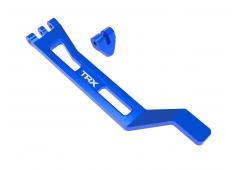 Traxxas TRX10726-BLUE Battery hold-down, hold-down post blue-anodized