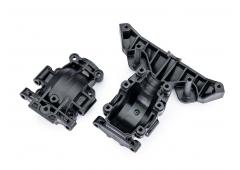 Traxxas TRX10728 Bulkhead, front (upper & lower)