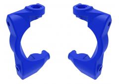 Traxxas TRX10732-BLUE Caster blocks (c-hubs), left & right (blue)