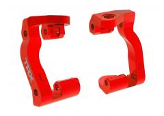 Traxxas TRX10733-RED Caster blocks (c-hubs), 6061-T6 aluminum (red-anodized), left & right