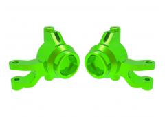 Traxxas TRX10734-GRN Steering blocks, 6061-T6 aluminum (green-anodized)