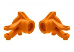 Traxxas TRX10736-ORNG Steering blocks, left & right (orange)