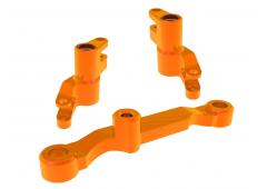 Traxxas TRX10743-ORNG Steering bellcranks, draglink orange-anodized