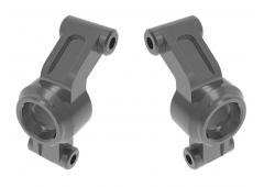 Traxxas TRX10751-GRAY Carriers, stub axle, 6061-T6 aluminum (gray-anodized) (left & right)