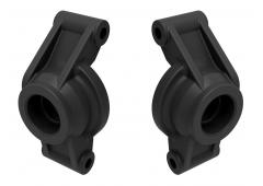 Traxxas TRX10752-BLK Carriers, stub axle (black) (rear) (left & right)