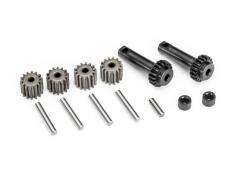 Traxxas TRX10782 Gear set, differential (planetary) (output gears (2), spider gears (4)