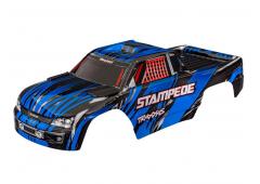 Traxxas TRX3620A-BLUE Body, Stampede (also fits Stampede VXL), blue (painted, decals applied)