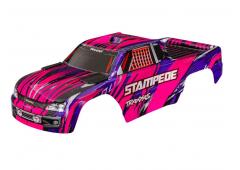 Traxxas TRX3620A-PINK Body, Stampede (also fits Stampede VXL), ping (painted, decals applied)