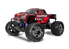 Traxxas TRX36254-8RED Stampede 2WD Brushed HD incl battery & USB-C charger Red